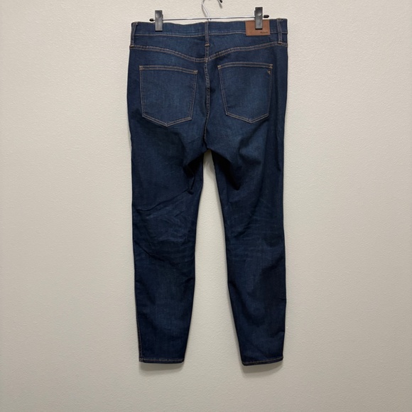 Madewell High Riser Skinny - Dark Wash, 32 - Picture 3 of 7
